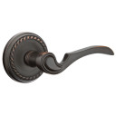 Emtek 8101-CV-US10B Coventry Door Lever Passage Set With Rope Rosette Oil Rubbed Bronze