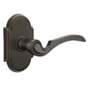 Emtek 8108-CV-US10B Coventry Door Lever Passage Set With #8 Rosette Oil Rubbed Bronze