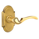 Emtek 8108-CV-US7 Coventry Door Lever Passage Set With #8 Rosette French Antique