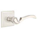 Emtek 8231-CV-US15 Coventry Door Lever Privacy Set With Quincy Rosette Satin Nickel