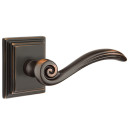 Emtek 8261-CV-US10B Coventry Door Lever Privacy Set With Wilshire Rosette Oil Rubbed Bronze
