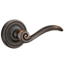 Emtek 8100-EN-US10B Elan Door Lever Passage Set With Regular Rosette Oil Rubbed Bronze