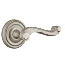 Emtek 8050-RL-US15A Rope Door Lever Dummy Set With Regular Rosette Pewter