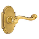 Emtek 8208-RL-US7 Rope Door Lever Privacy Set With #8 Rosette French Antique