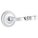 Emtek 8201-SF-US26 Santa Fe Door Lever Privacy Set With Rope Rosette Polished Chrome