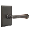 Emtek 8521-WM-US10B Wembley Door Lever Dummy Set With Rectangular Rosette Oil Rubbed Bronze