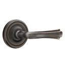 Emtek 8100-WM-US10B Wembley Door Lever Passage Set With Regular Rosette Oil Rubbed Bronze