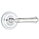 Emtek 8100-WM-US26 Wembley Door Lever Passage Set With Regular Rosette Polished Chrome