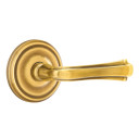 Emtek 8200-WM-US7 Wembley Door Lever Privacy Set With Regular Rosette French Antique