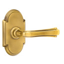 Emtek 8208-WM-US7 Wembley Door Lever Privacy Set With #8 Rosette French Antique