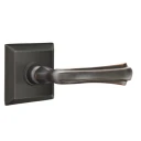 Emtek 8231-WM-US10B Wembley Door Lever Privacy Set With Quincy Rosette Oil Rubbed Bronze