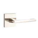 Emtek 5110-HLO-US14 Helios Door Lever Passage Set With Square Rosette Polished Nickel