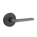 Emtek 5209-HLO-US10B Helios Door Lever Privacy Set With Disk Rosette Oil Rubbed Bronze