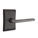 Emtek 5211-HLO-US10B Helios Door Lever Privacy Set With Neos Rosette Oil Rubbed Bronze