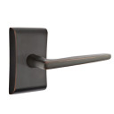 Emtek 5051-HER-US10B Hermes Door Lever Dummy Set With Neos Rosette Oil Rubbed Bronze