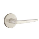 Emtek 5209-HER-US15 Hermes Door Lever Privacy Set With Disk Rosette Satin Nickel