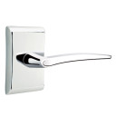 Emtek 5051-POS-US26 Poseidon Door Lever Dummy Set With Neos Rosette Polished Chrome