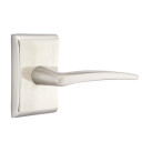 Emtek 5111-POS-US15 Poseidon Door Lever Passage Set With Neos Rosette Satin Nickel