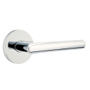 Emtek 5209-STU-US26 Stuttgart Door Lever Privacy Set With Disk Rosette Polished Chrome