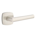 Emtek 5316-STU-US15 Stuttgart Door Lever Passage Set With Urban Modern Rosette Satin Nickel
