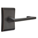 Emtek 5051-AG-US10B Argos Door Lever Dummy Set With Neos Rosette Oil Rubbed Bronze