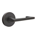 Emtek 5059-AG-US10B Argos Door Lever Dummy Set With Disk Rosette Oil Rubbed Bronze