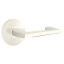 Emtek 5107-AG-US14 Argos Door Lever Passage Set With Modern Rosette Polished Nickel
