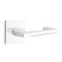 Emtek 5110-AG-US26 Argos Door Lever Passage Set With Square Rosette Polished Chrome