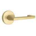 Emtek 5209-AG-US4 Argos Door Lever Privacy Set With Disk Rosette Satin Brass