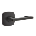 Emtek 5316-AG-US10B Argos Door Lever Passage Set With Urban Modern Rosette Oil Rubbed Bronze