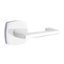 Emtek 5326-AG-US26 Argos Door Lever Privacy Set With Urban Modern Rosette Polished Chrome