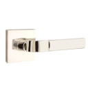 Emtek 5110-AST-US14 Aston Door Lever Passage Set With Square Rosette Polished Nickel