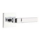 Emtek 5110-AST-US26 Aston Door Lever Passage Set With Square Rosette Polished Chrome