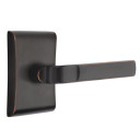 Emtek 5111-AST-US10B Aston Door Lever Passage Set With Neos Rosette Oil Rubbed Bronze