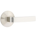 Emtek 5107-BRL-US15 Breslin Door Lever Passage Set With Modern Rosette Satin Nickel