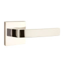 Emtek 5110-BRL-US14 Breslin Door Lever Passage Set With Square Rosette Polished Nickel