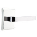 Emtek 5111-BRL-US26 Breslin Door Lever Passage Set With Neos Rosette Polished Chrome