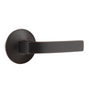 Emtek 5207-BRL-US10B Breslin Door Lever Privacy Set With Modern Rosette Oil Rubbed Bronze