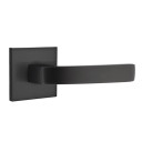 Emtek 5210-BRL-US19 Breslin Door Lever Privacy Set With Square Rosette Flat Black
