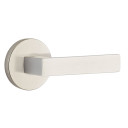 Emtek 5109-DT-US15 Dumont Door Lever Passage Set With Disk Rosette Satin Nickel