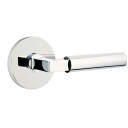 Emtek 5109-HEC-US26 Hercules Door Lever Passage Set With Disk Rosette Polished Chrome