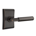 Emtek 5111-MYL-US10B Myles Door Lever Passage Set With Neos Rosette Oil Rubbed Bronze