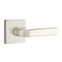 Emtek 5210-SIO-US15 Sion Door Lever Privacy Set With Square Rosette Satin Nickel