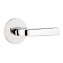 Emtek 5059-SIO-US26 Sion Door Lever Dummy Set With Disk Rosette Polished Chrome