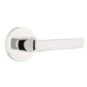 Emtek 5109-SPN-US26 Spencer Door Lever Passage Set With Disk Rosette Polished Chrome