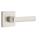 Emtek 5210-SPN-US15 Spencer Door Lever Privacy Set With Square Rosette Satin Nickel