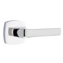 Emtek 5316-SPN-US26 Spencer Door Lever Passage Set With Urban Modern Rosette Polished Chrome