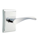 Emtek 5051-TRT-US26 Triton Door Lever Dummy Set With Neos Rosette Polished Chrome