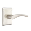Emtek 5211-TRT-US15 Triton Door Lever Privacy Set With Neos Rosette Satin Nickel