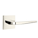 Emtek 5050-ATN-US14 Athena Door Lever Dummy Set With Square Rosette Polished Nickel